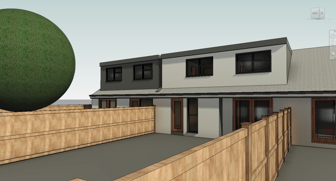 Double loft conversion, East London
